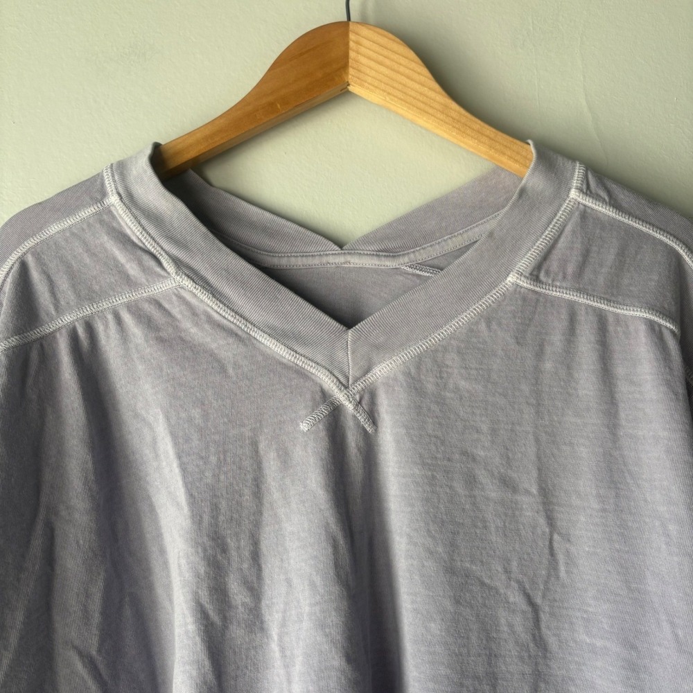 Free People FP Movement All Star Layer Oversize T-Shirt Trailblazer Purple XL - Picture 6 of 9
